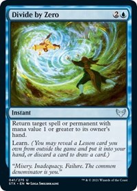 Divide by Zero, Strixhaven: School of Mages