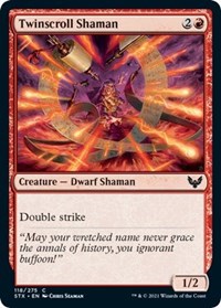 Twinscroll Shaman, Strixhaven: School of Mages