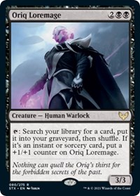 Oriq Loremage, Strixhaven: School of Mages