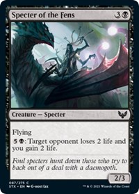 Specter of the Fens, Strixhaven: School of Mages