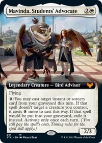 Mavinda, Students' Advocate (Extended Art), Strixhaven: School of Mages