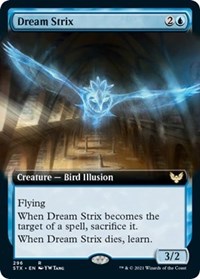 Dream Strix (Extended Art), Strixhaven: School of Mages