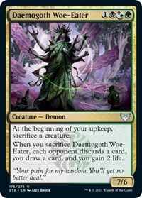 Daemogoth Woe-Eater, Strixhaven: School of Mages