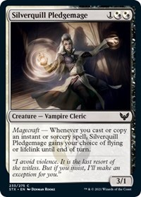 Silverquill Pledgemage, Strixhaven: School of Mages