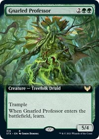 Gnarled Professor (Extended Art), Strixhaven: School of Mages