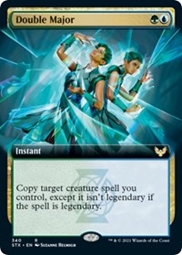 Double Major (Extended Art), Strixhaven: School of Mages