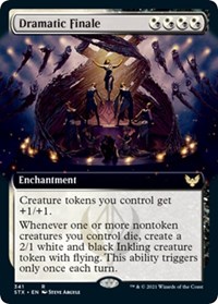 Dramatic Finale (Extended Art), Strixhaven: School of Mages