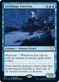 Archmage Emeritus (STX Bundle), Unique and Miscellaneous Promos