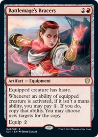 Battlemage's Bracers, Commander 2021