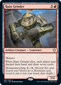 Ruin Grinder, Commander 2021