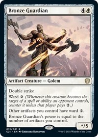 Bronze Guardian, Commander 2021