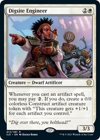 Digsite Engineer, Commander 2021