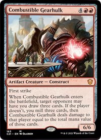 Combustible Gearhulk, Commander 2021