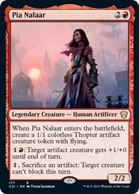Pia Nalaar, Commander 2021