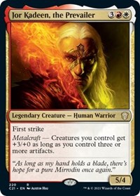 Jor Kadeen, the Prevailer, Commander 2021