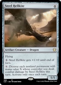 Steel Hellkite, Commander 2021