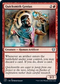 Quicksmith Genius, Commander 2021