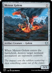 Meteor Golem, Commander 2021