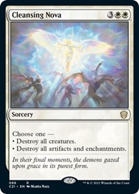 Cleansing Nova, Commander 2021
