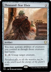Thousand-Year Elixir, Commander 2021