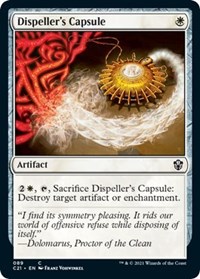 Dispeller's Capsule, Commander 2021