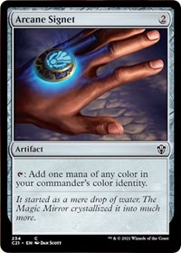 Arcane Signet, Commander 2021