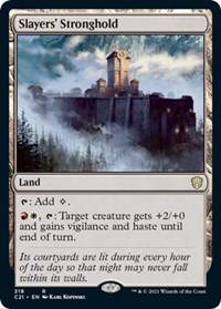 Slayers' Stronghold, Commander 2021