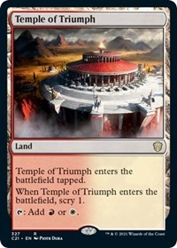Temple of Triumph, Commander 2021