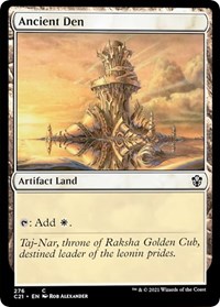 Ancient Den, Commander 2021