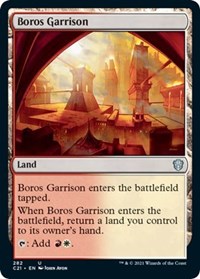 Boros Garrison, Commander 2021