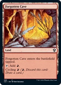 Forgotten Cave, Commander 2021