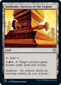 Sunhome, Fortress of the Legion, Commander 2021
