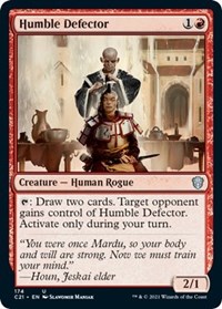 Humble Defector, Commander 2021