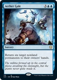 Aether Gale, Commander 2021