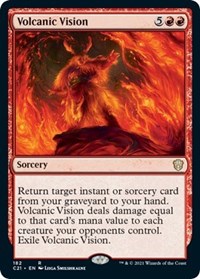 Volcanic Vision, Commander 2021