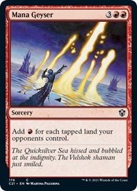 Mana Geyser, Commander 2021