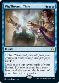 Dig Through Time, Commander 2021