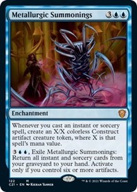 Metallurgic Summonings, Commander 2021