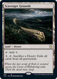 Scavenger Grounds, Commander 2021