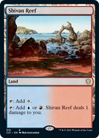 Shivan Reef, Commander 2021