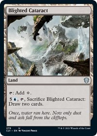 Blighted Cataract, Commander 2021