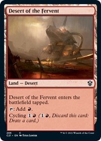 Desert of the Fervent, Commander 2021