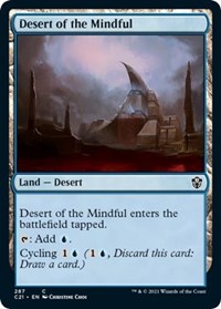 Desert of the Mindful, Commander 2021