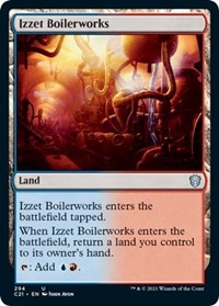 Izzet Boilerworks, Commander 2021