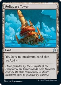 Reliquary Tower, Commander 2021