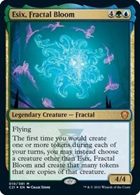 Esix, Fractal Bloom, Commander 2021