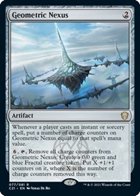 Geometric Nexus, Commander 2021
