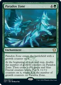 Paradox Zone, Commander 2021
