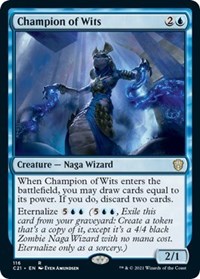 Champion of Wits, Commander 2021