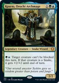 Kaseto, Orochi Archmage, Commander 2021